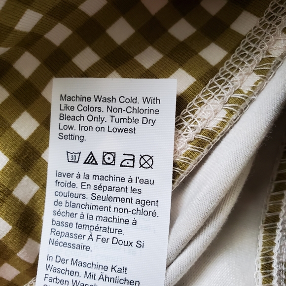 J.Crew gingham slim fit high rise leggings - Picture 5 of 8